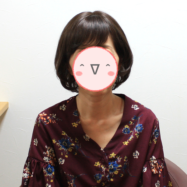 医療用ウィッグの購入履歴を確認いたしますので、どうぞお電話やメールでお気軽にお問合せください