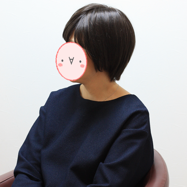 ご自分の髪が短い時には、髪をピンで留めずヘアネット内で均一になるよう髪を散らしてからまとめてみてもいいですね