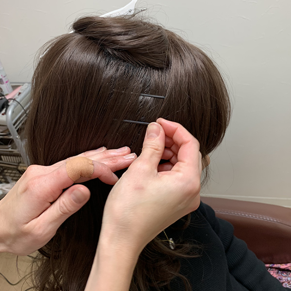 ウィッグサイズはピッタリ合っているのに、何だか頭が大きく見えて違和感