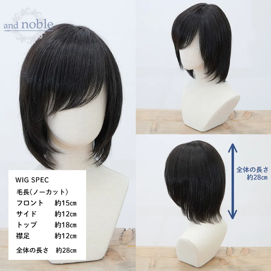 医療用ウィッグストーリー｜アンドノーブル｜ノーカットショート(AN-NS)