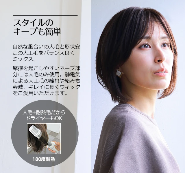 医療用ウィッグSTORY★ミディアムレイヤー 医療用ウィッグSTORY☆ミディアムレイヤー