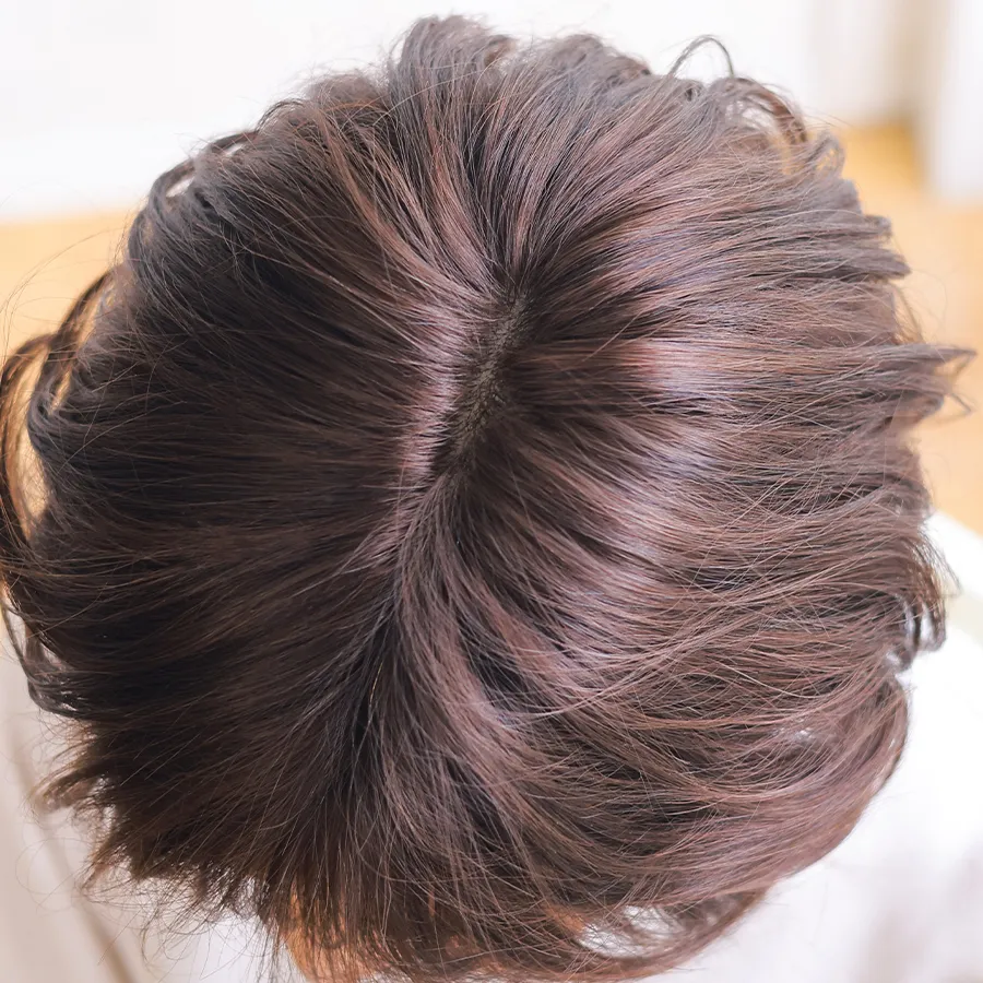 ���A���V���[�g ��×p�E�B�b�O ���R�ȕ����ڂƂӂ��芴�����͂́A���A���ȃV���[�g�E�B�b�O�g�b�v�B